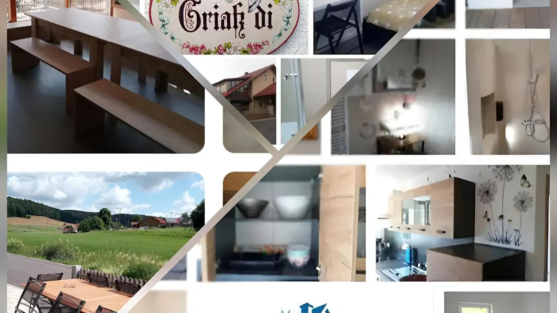 Grosszuegige Wohnung Bachblick Wald  Holiday home