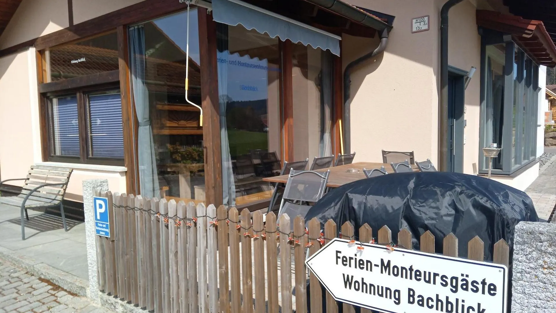 Grosszuegige Wohnung Bachblick Wald  Germany