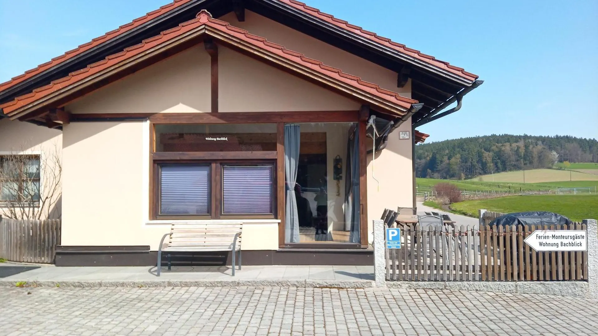 Grosszuegige Wohnung Bachblick Wald  0*, Wald (Cham)